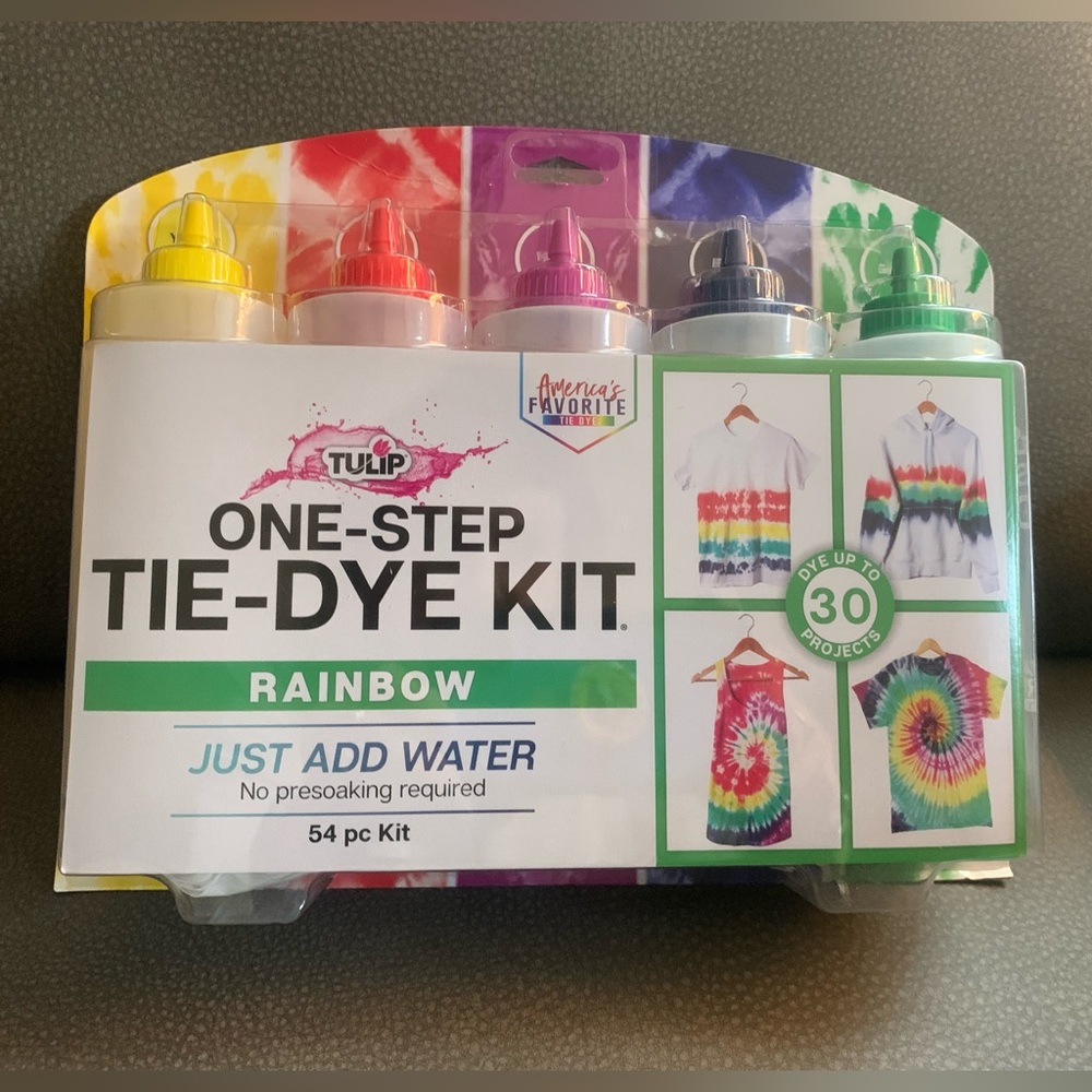 NEW Tulip One-Step Tie-Dye Kit "RAINBOW" 54 Pc Kit